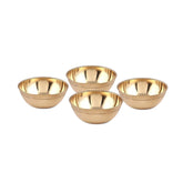Plain Brass Diya - 2 PCS